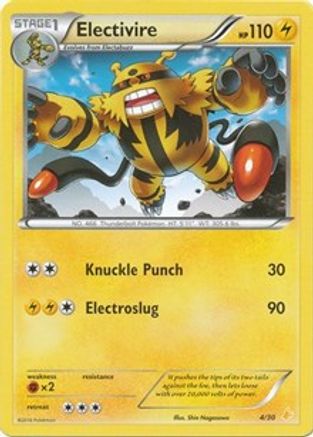 Electivire (25) [XY Trainer Kit Pikachu Libre & Suicune] - Common