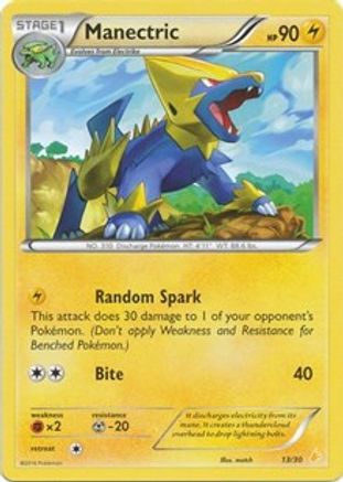 Manectric (13) [XY Trainer Kit Pikachu Libre & Suicune] - Common