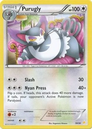 Purugly (19) [XY Trainer Kit Pikachu Libre & Suicune] - Common