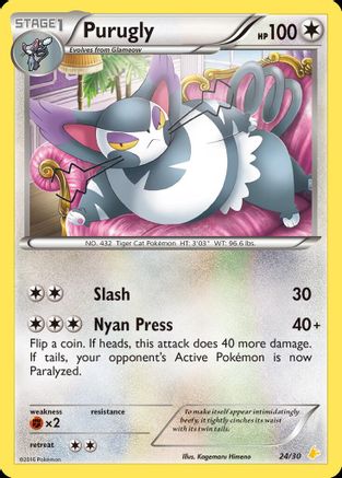 Purugly (24) [XY Trainer Kit Pikachu Libre & Suicune] - Common