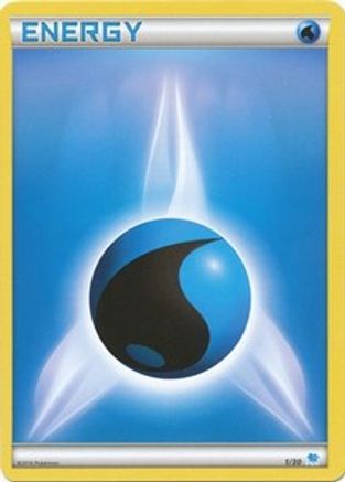 Water Energy (5) [XY Trainer Kit Pikachu Libre & Suicune] - Common