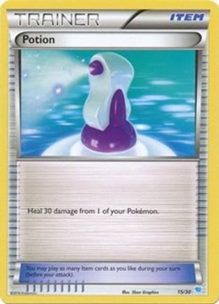 Potion (15 - Suicune Deck) (15) [XY Trainer Kit Pikachu Libre & Suicune] - Common