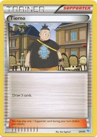Tierno (29 - Suicune Deck) (29) [XY Trainer Kit Pikachu Libre & Suicune] - Common