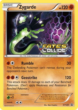 Zygarde (Prerelease) (XY129/211) [XY Promos] Holofoil - Promo