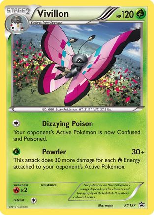 Vivillon (XY137/211) [XY Promos] Holofoil - Promo