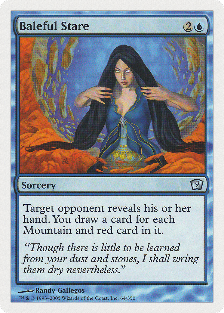 Baleful Stare (9ED-064) [9th Edition]