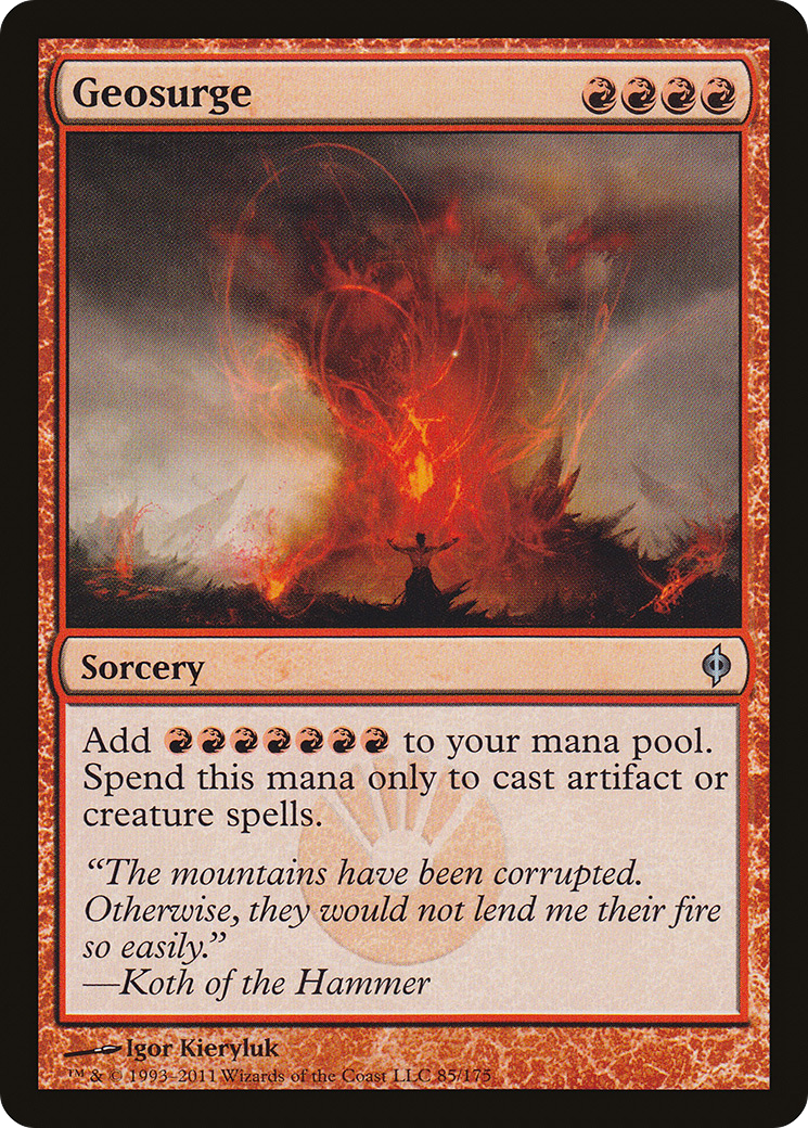 Geosurge (NPH-085) [New Phyrexia]