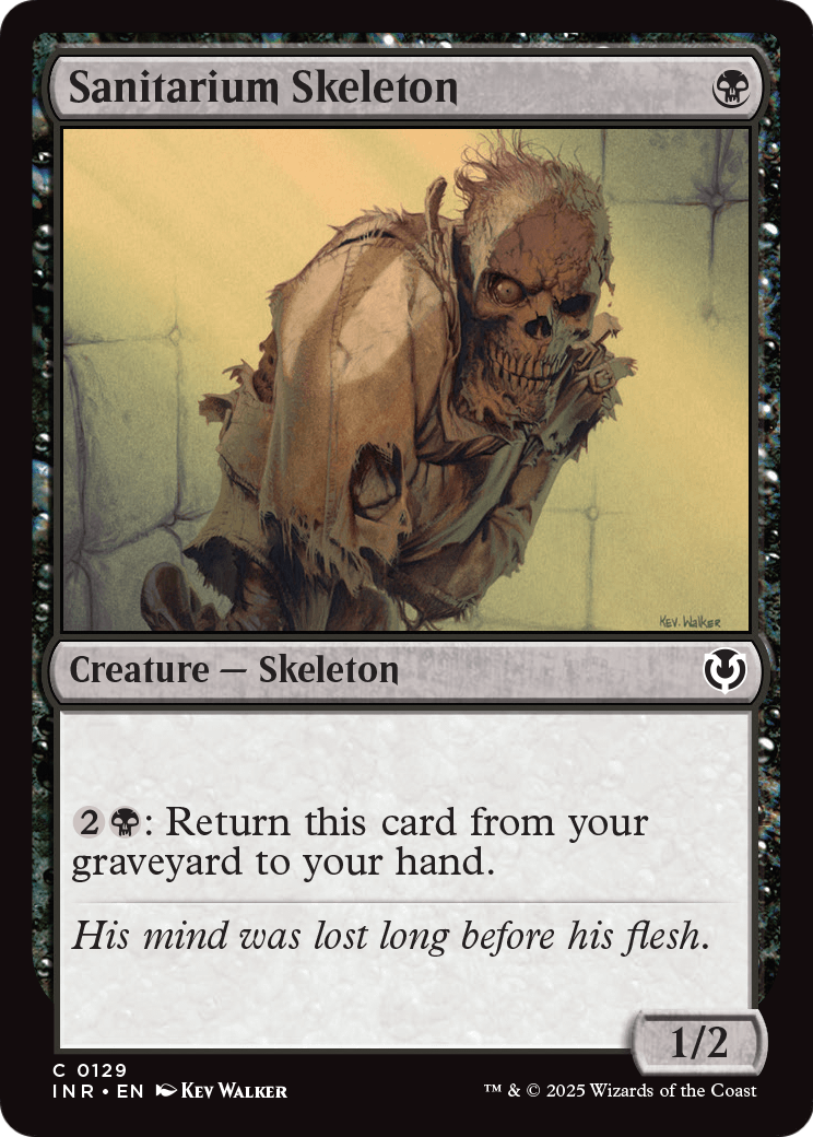 Sanitarium Skeleton (INR-129) [Innistrad Remastered]
