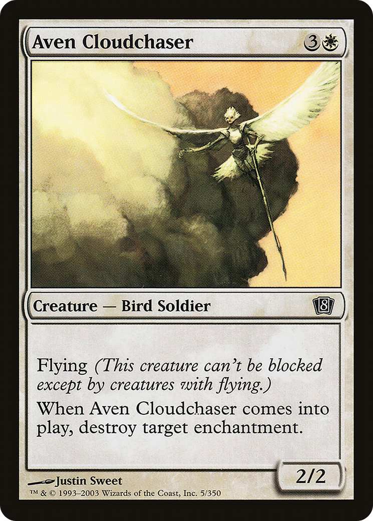 Aven Cloudchaser (8ED-005) [8th Edition] Foil