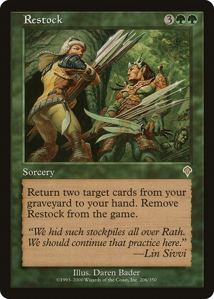 Restock (INV-206) [Invasion]