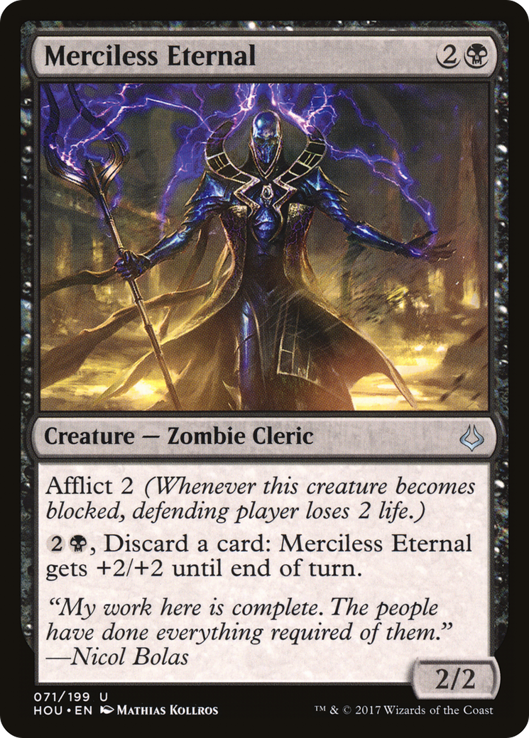 Merciless Eternal (HOU-071) [Hour of Devastation]