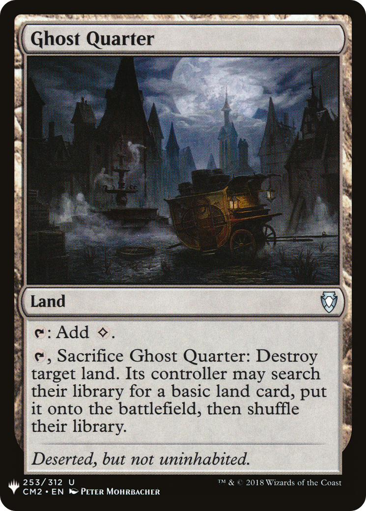 Ghost Quarter (CM2) (LIST-CM2-253) [The List]