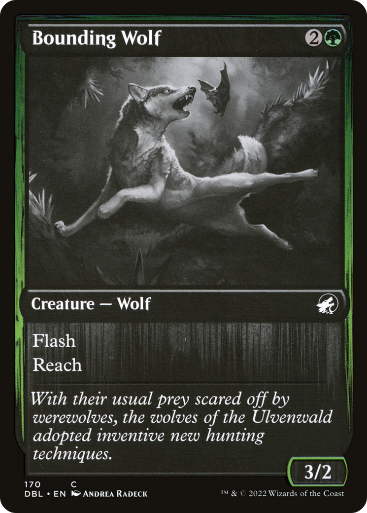 Bounding Wolf (DBL-170) [Innistrad: Double Feature]