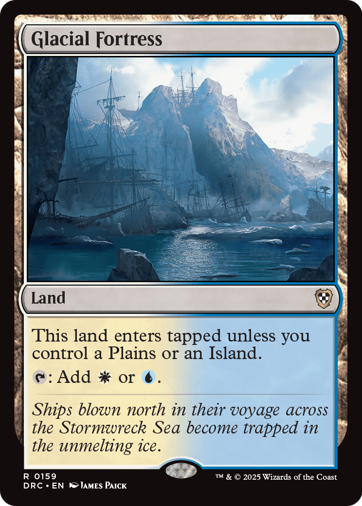 Glacial Fortress (DRC-159) [Commander: Aetherdrift]
