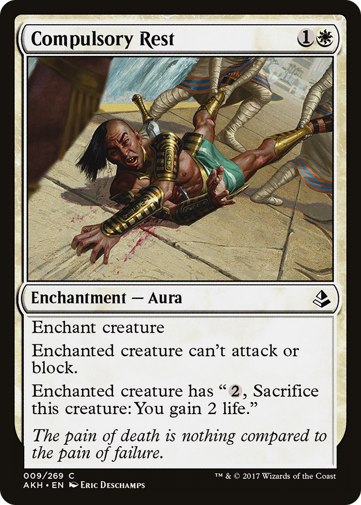 Compulsory Rest (AKH-009) [Amonkhet]