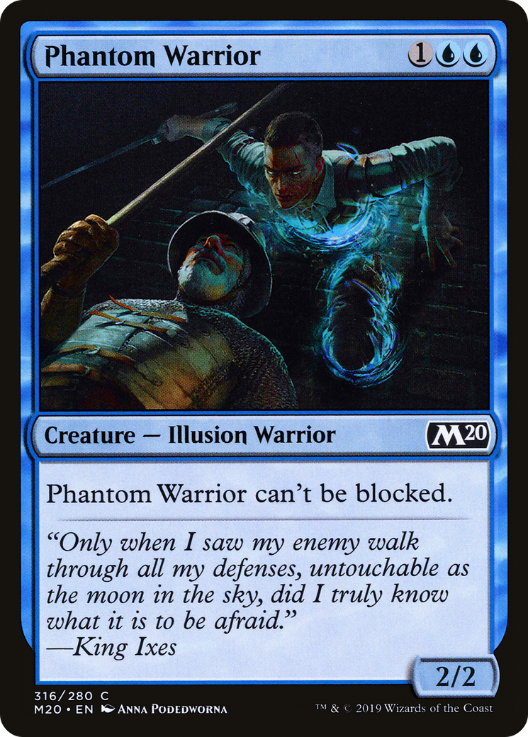 Phantom Warrior (M20-316) [Core Set 2020]