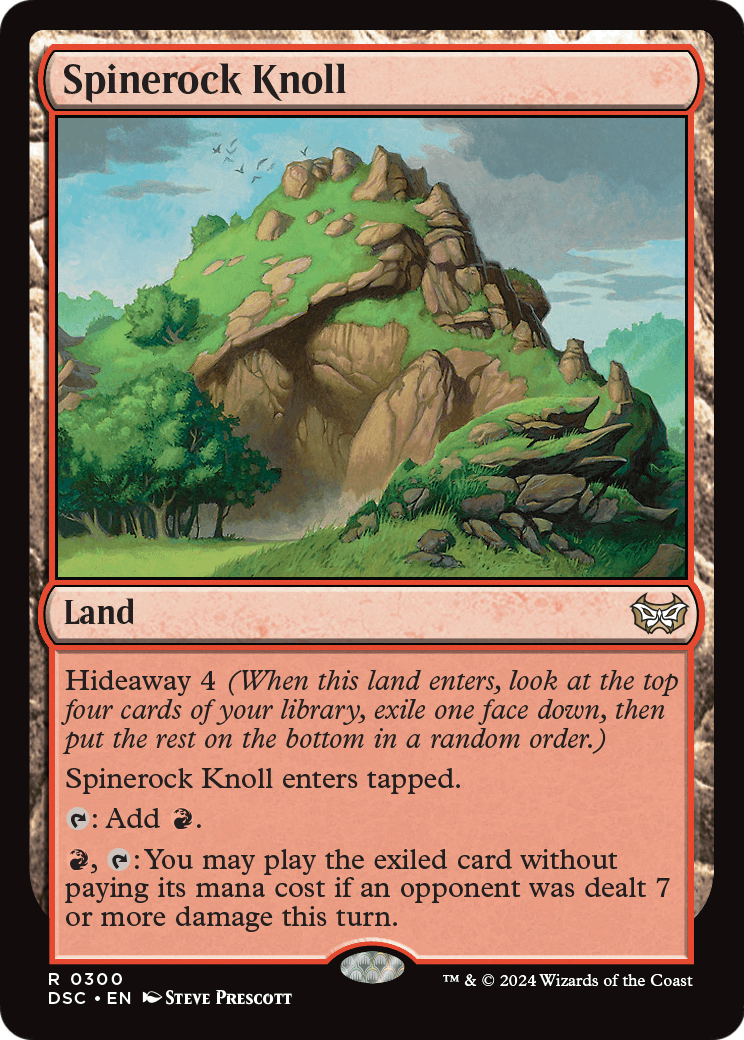 Spinerock Knoll (DSC-300) [Duskmourn: House of Horror Commander]