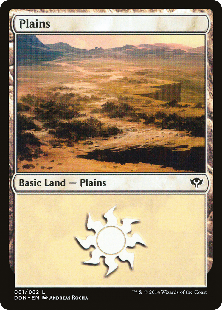 Plains (DDN-081) [Duel Decks: Speed vs. Cunning]