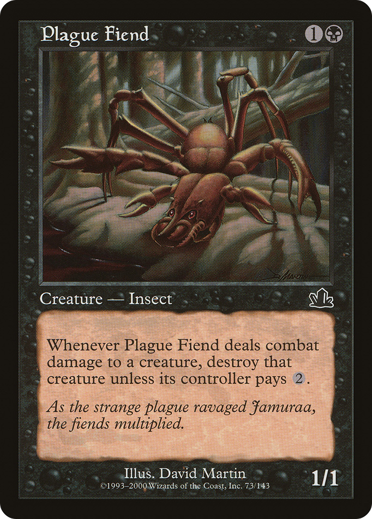 Plague Fiend (PCY-073) [Prophecy]