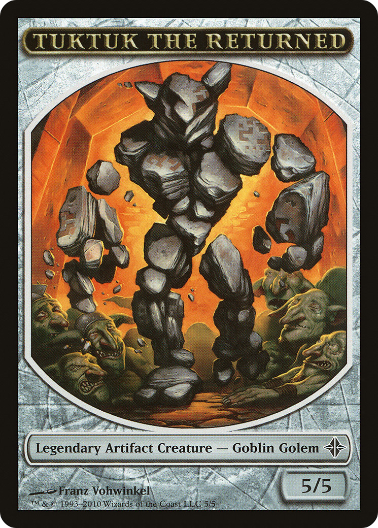 Tuktuk the Returned Token (ROE-005) [Rise of the Eldrazi Tokens]