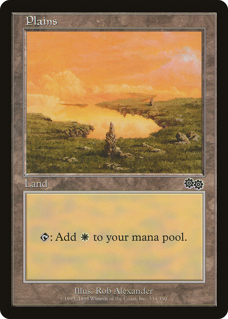 Plains (USG-334) [Urza's Saga]