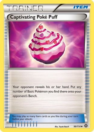 Captivating Poke Puff (099/114) [XY  Steam Siege] - Uncommon