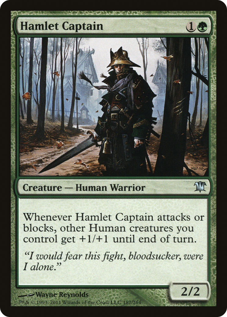 Hamlet Captain (ISD-187) [Innistrad]