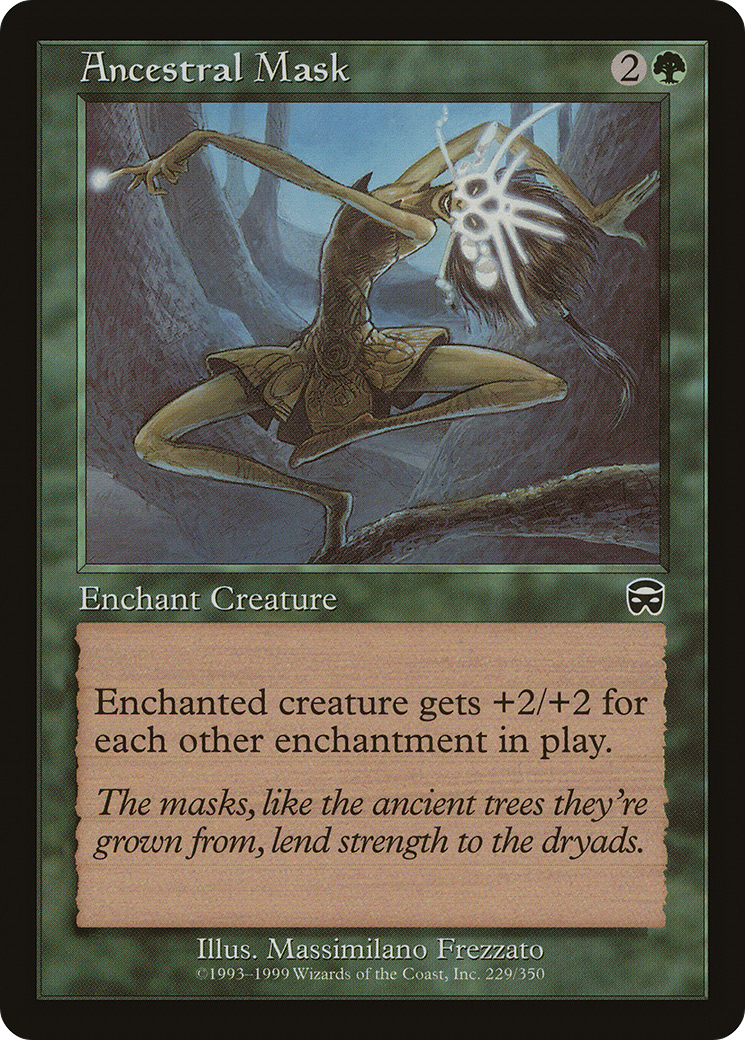 Ancestral Mask (MMQ-229) [Mercadian Masques]
