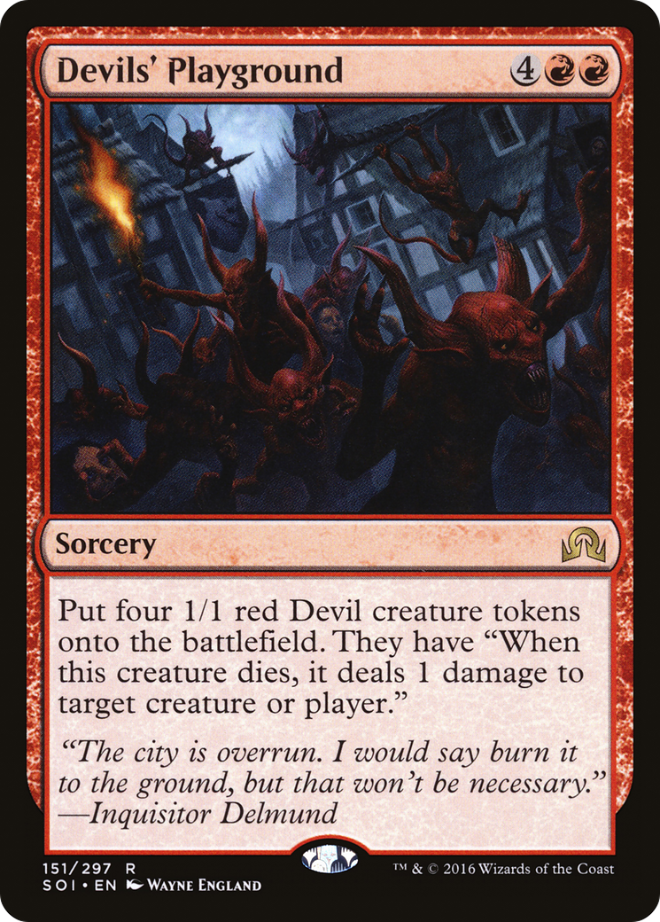 Devils' Playground (SOI-151) [Shadows over Innistrad]