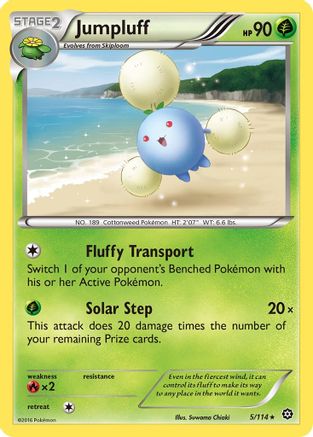 Jumpluff (005/114) [XY  Steam Siege] - Rare
