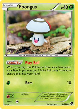 Foongus (012/114) [XY  Steam Siege] - Common