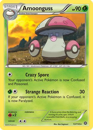 Amoonguss (13/114) [XY  Steam Siege] - Rare