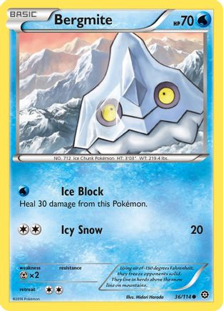 Bergmite (036/114) [XY  Steam Siege] - Common