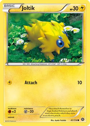 Joltik (041/114) [XY  Steam Siege] Reverse Holofoil - Common