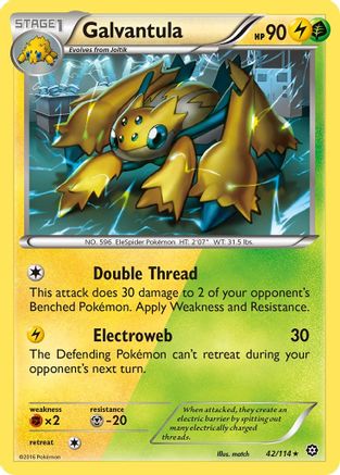 Galvantula (042/114) [XY  Steam Siege] - Rare