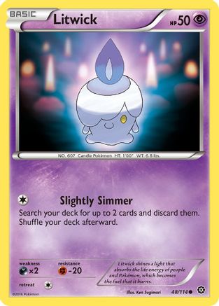 Litwick (048/114) [XY  Steam Siege] - Common