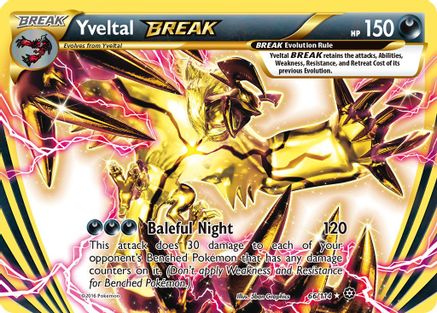 Yveltal BREAK (066/114) [XY  Steam Siege] Holofoil - Rare BREAK