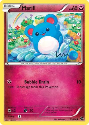 Marill (076/114) [XY  Steam Siege] - Common