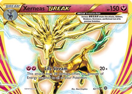 Xerneas BREAK (082/114) [XY  Steam Siege] Holofoil - Rare BREAK