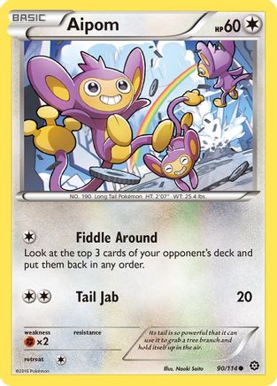 Aipom (090/114) [XY  Steam Siege] - Common