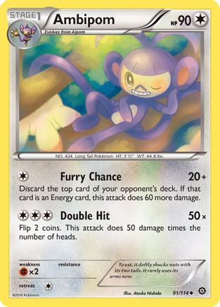 Ambipom (091/114) [XY  Steam Siege] - Uncommon