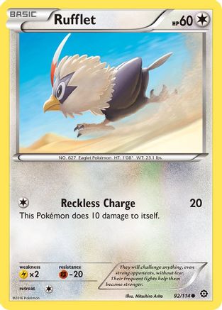 Rufflet (092/114) [XY  Steam Siege] - Common