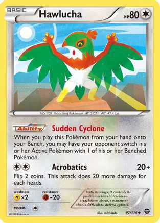 Hawlucha (097/114) [XY  Steam Siege] - Uncommon