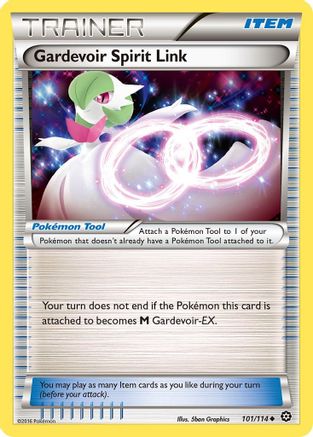 Gardevoir Spirit Link (101/114) [XY  Steam Siege] - Uncommon