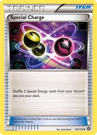 Special Charge (105/114) [XY  Steam Siege] Reverse Holofoil - Uncommon