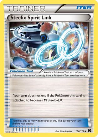 Steelix Spirit Link (106/114) [XY  Steam Siege] - Uncommon