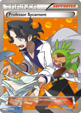 Professor Sycamore (114/114) [XY  Steam Siege] Holofoil - Ultra Rare