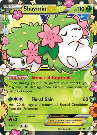 Shaymin EX (XY148/211) [XY Promos] Holofoil - Promo
