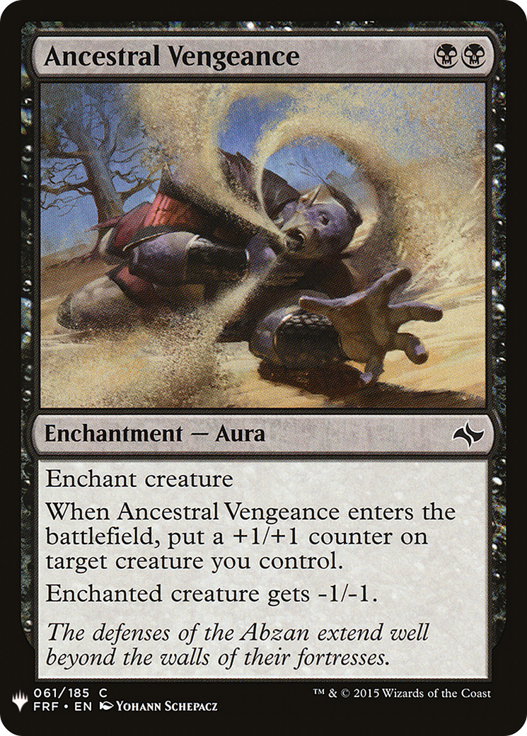 Ancestral Vengeance (LIST-FRF-61) [The List]