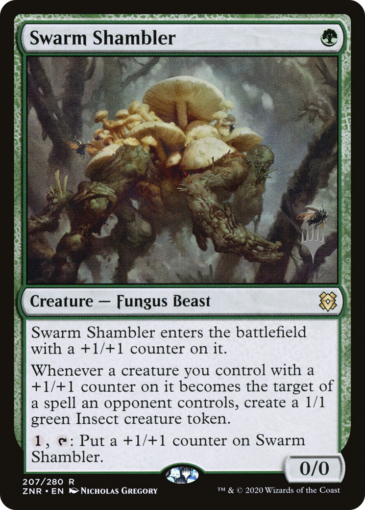 Swarm Shambler (PPZNR-207) [Promo Pack: Zendikar Rising Promos]